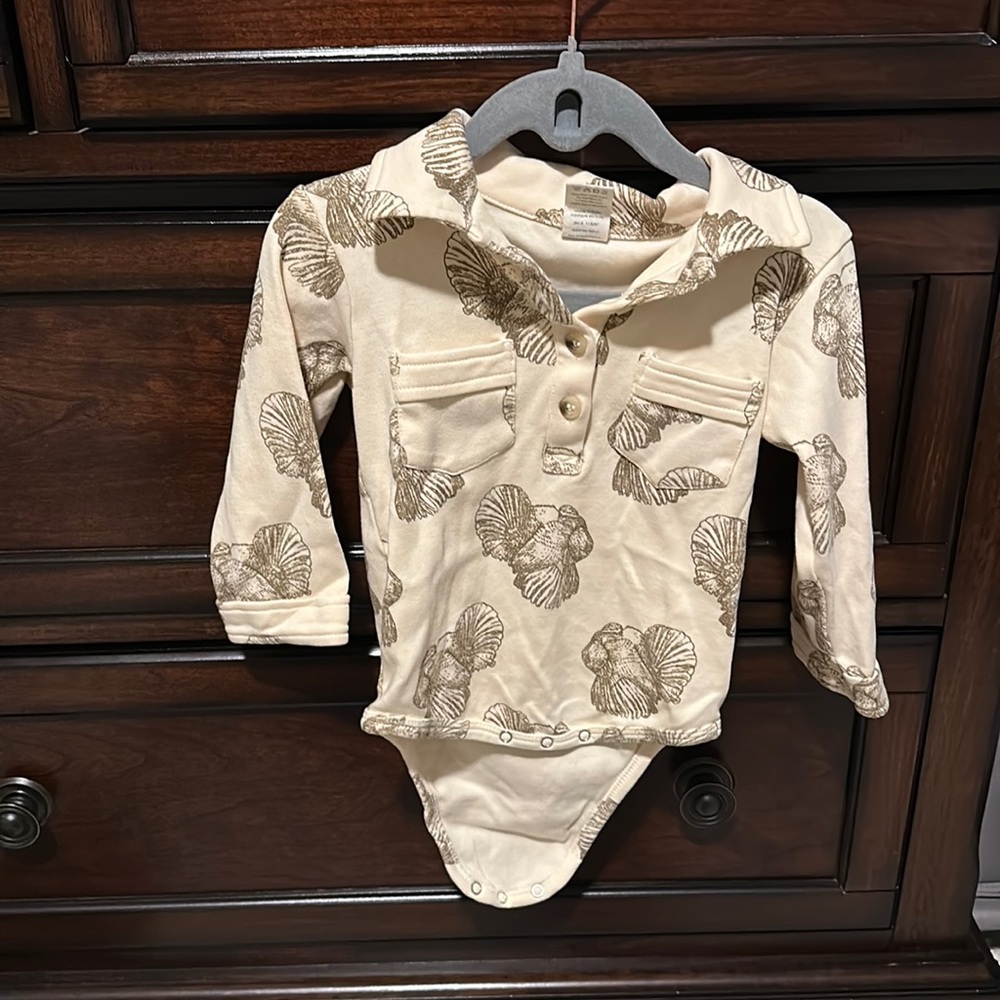 2021 limited edition Kate Quinn Thanksgiving Turkey Bodysuit 18-24 months